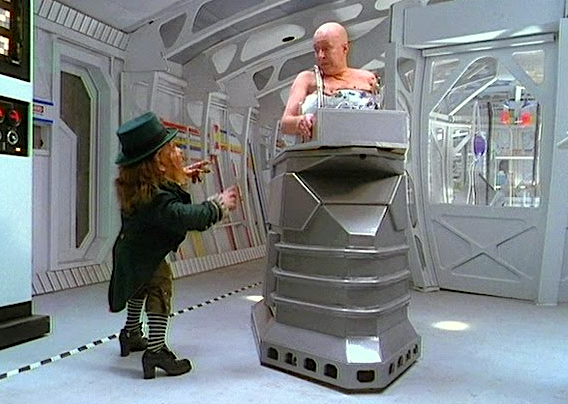The Leprechaun and Dr. Mittenhand in Space
